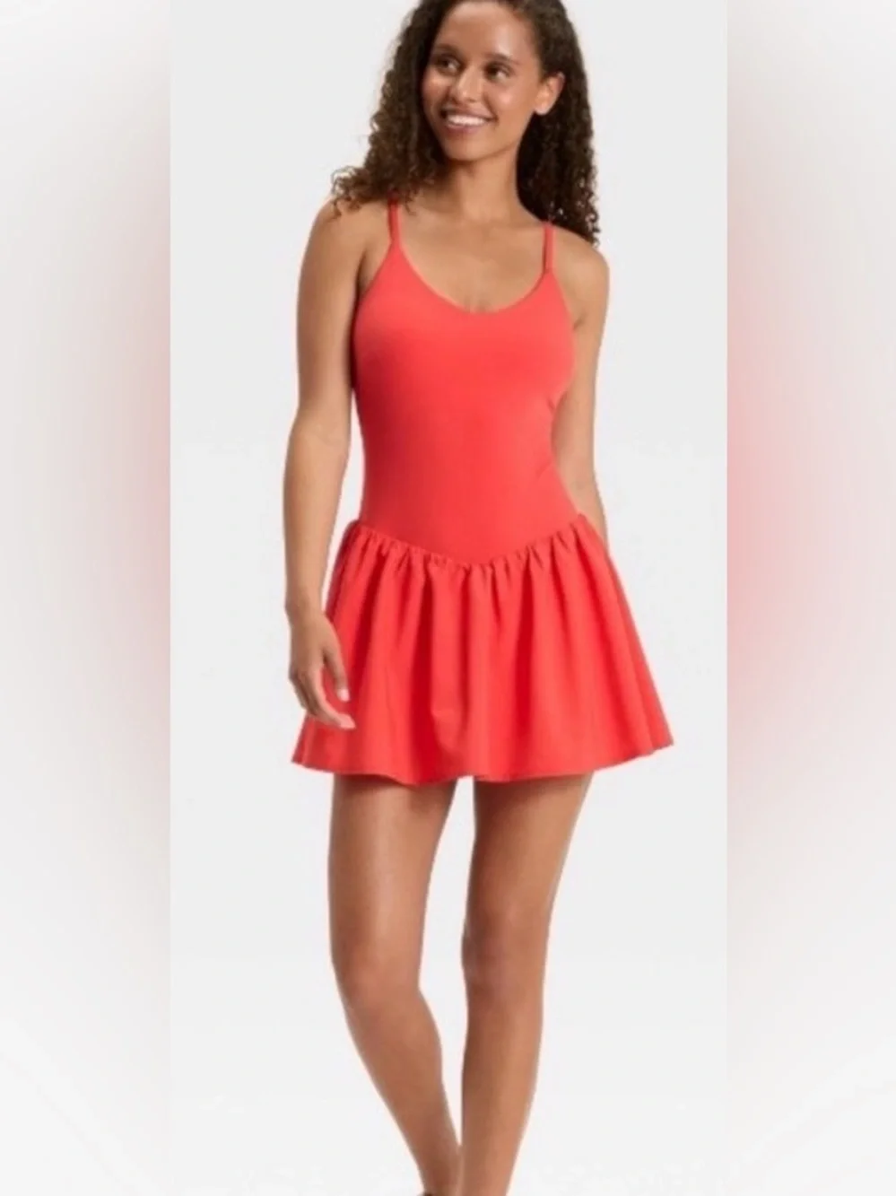 JoyLab Performance Mini Sport Dress with Built-in Shorts Size M - Picture 7 of 17
